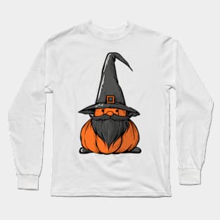 A cute halloween gnome Long Sleeve T-Shirt